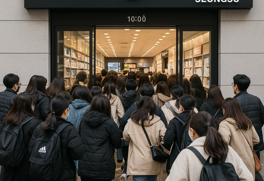 Best-Selling Products at Olive Young Seongsu Store