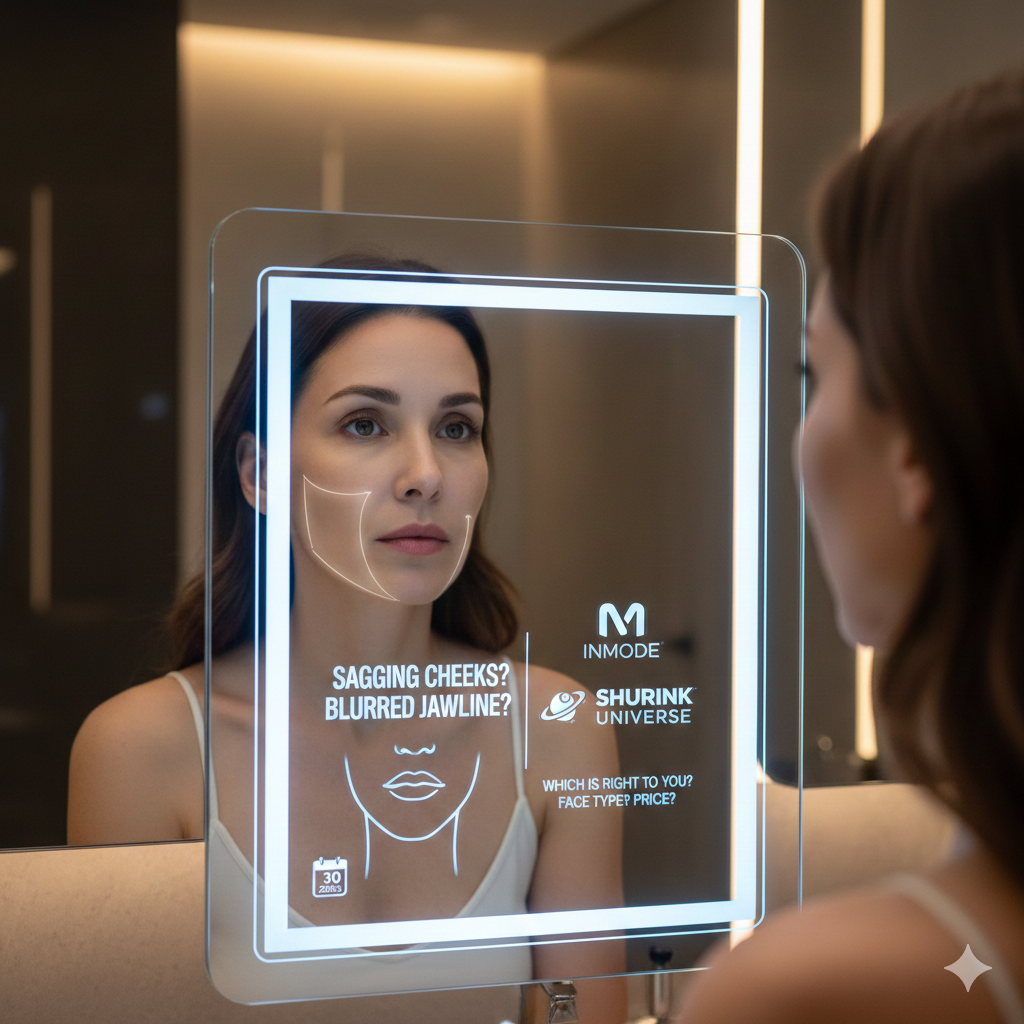 Inmode vs. Shurink Universe: Real Results for V-Line