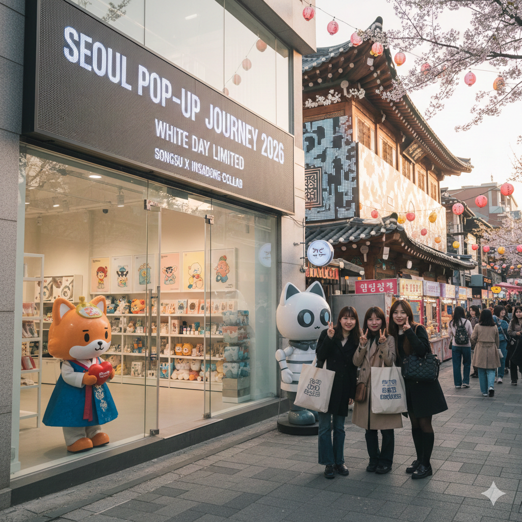 March Seoul Pop-up Stores