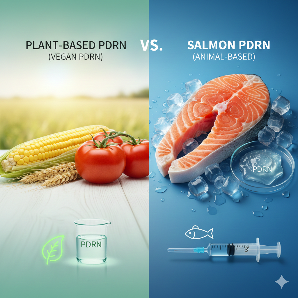 Plant-based vs. Salmon PDRN Differences