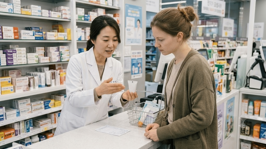 PDRN Cream in Korean Pharmacy