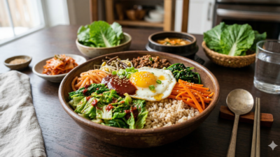 Bomdong Bibimbap Recipe