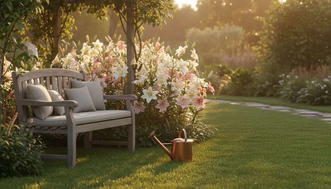 A lilied garden offers a tranquil and beautifully scented retreat right in your backyard.