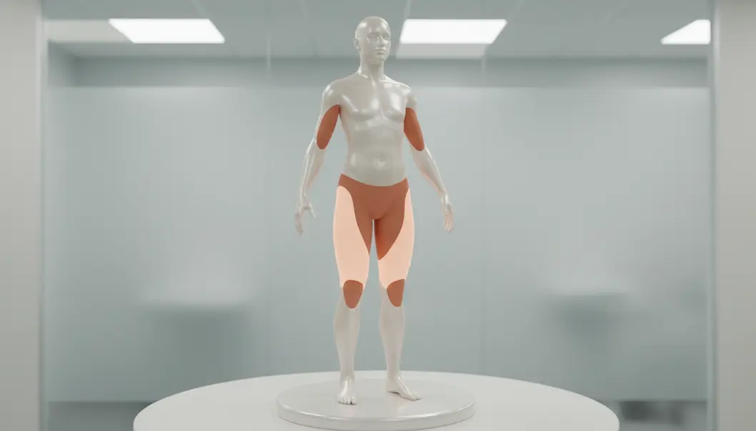 Understanding common target areas for body contouring.
