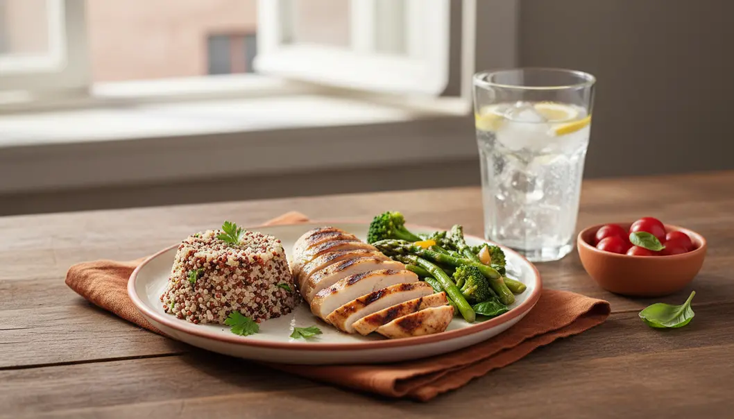 Proper nutrition and hydration provide the essential building blocks for muscle repair and growth.