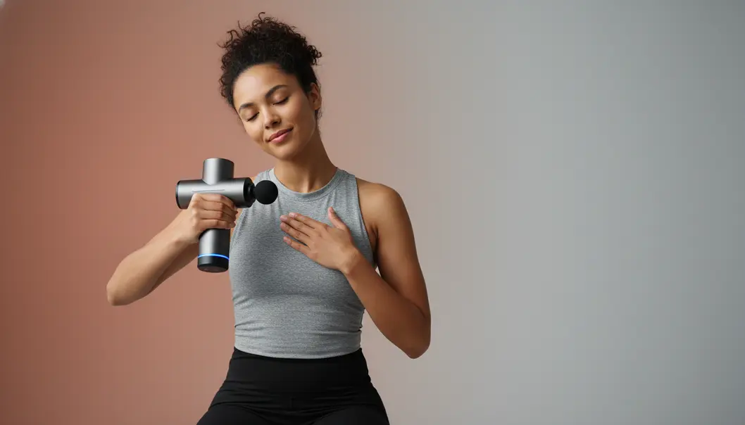 Advanced tools like massage guns can provide deep tissue percussion therapy to relieve stubborn knots.