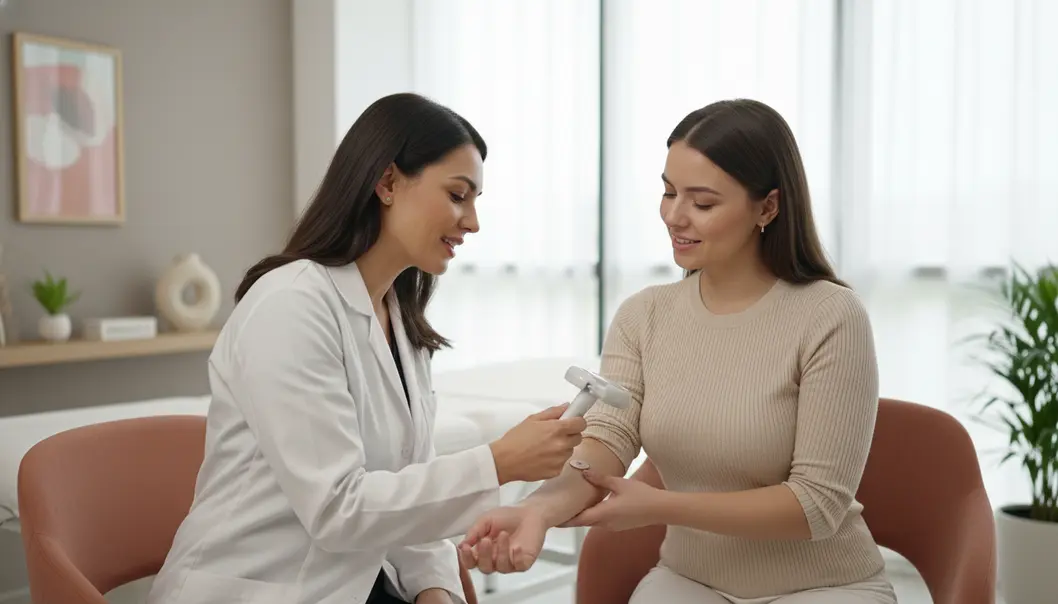 Dermabrasion is a serious medical procedure that should only be performed by a board-certified professional.