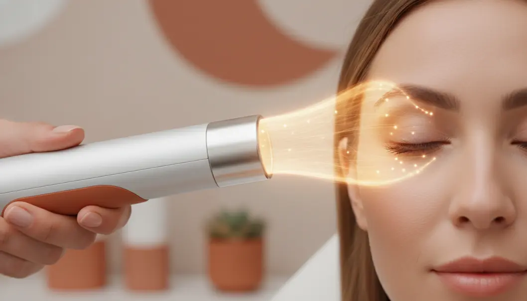 Radiofrequency energy gently heats the deep layers of the skin to stimulate new collagen production.