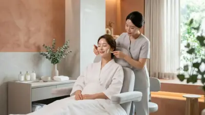 An elegant representation of Regevan skin booster treatments, featuring soft terracotta tones and skin rejuvenation concepts.