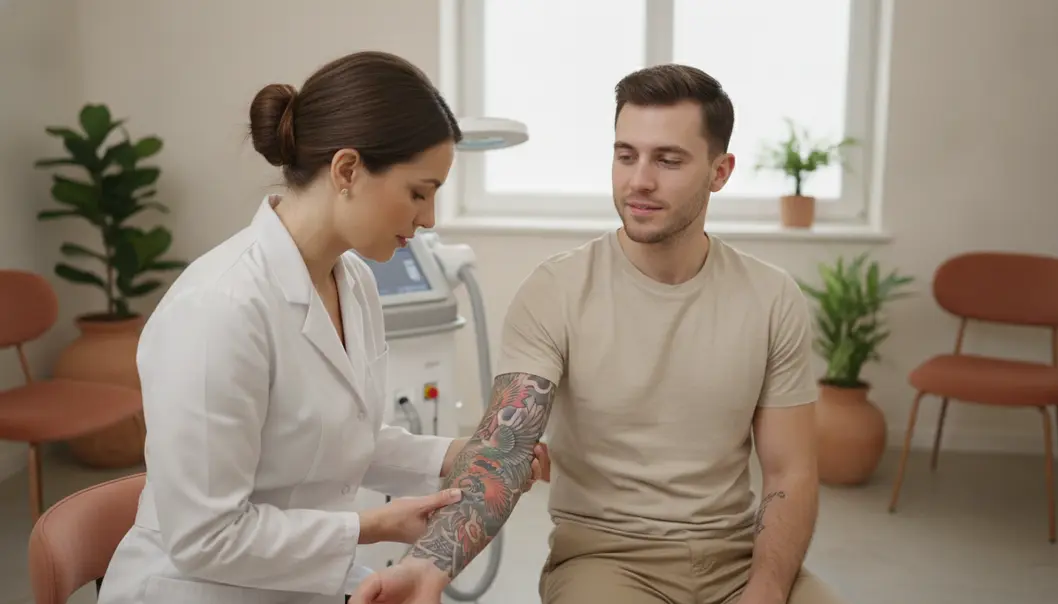Tattoo removal is one of the most popular uses for Q-Switched lasers, fading ink safely over several sessions.