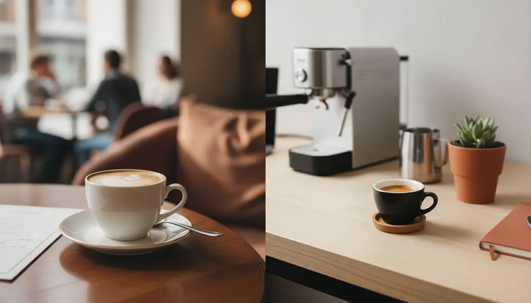 Making espresso at the office can save you significant time and money.