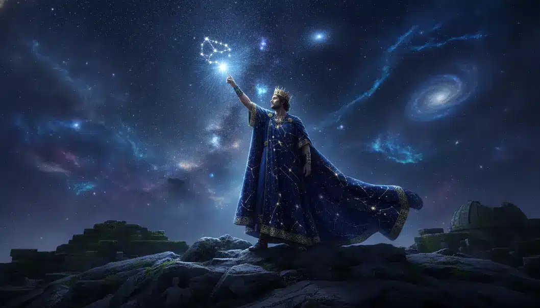 King Cepheus of Greek mythology, the inspiration behind the northern constellation.