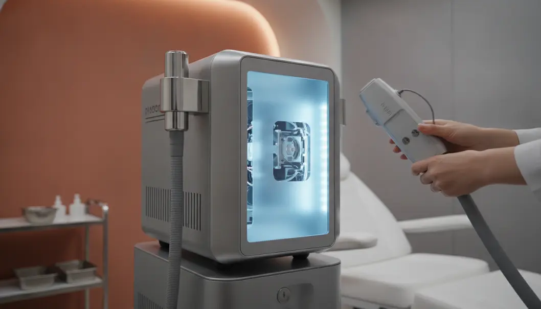 Advanced picosecond laser devices used in top Korean dermatology clinics.