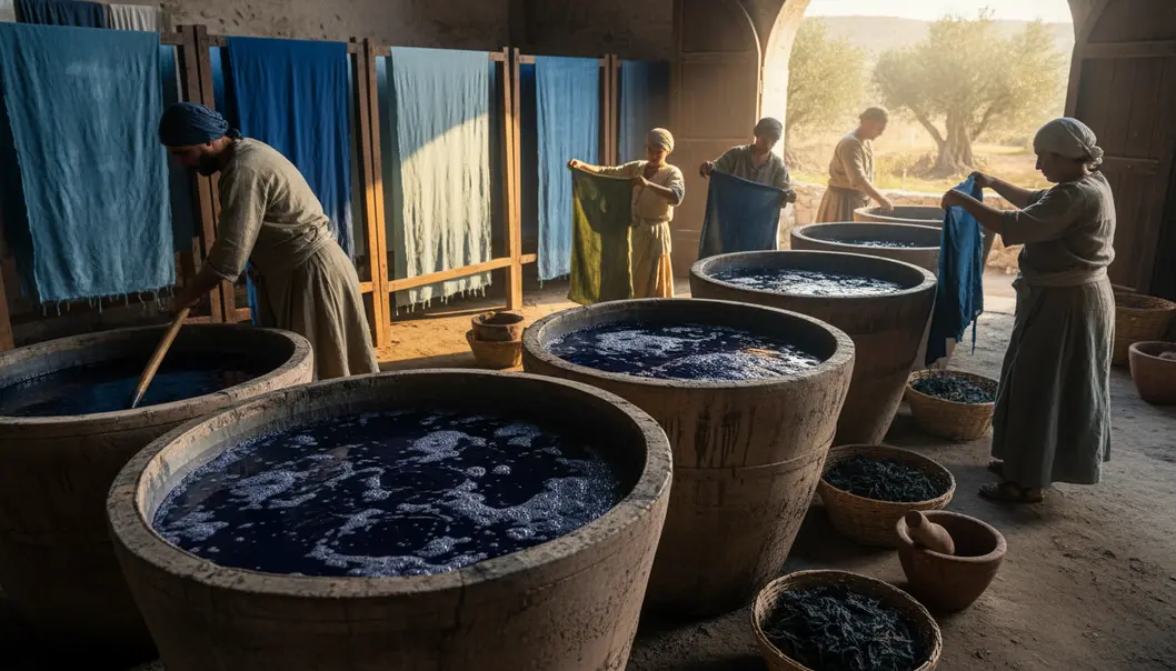 Indigo has been extracted from the Indigofera plant for over 4,000 years, earning it the title ‘blue gold.’