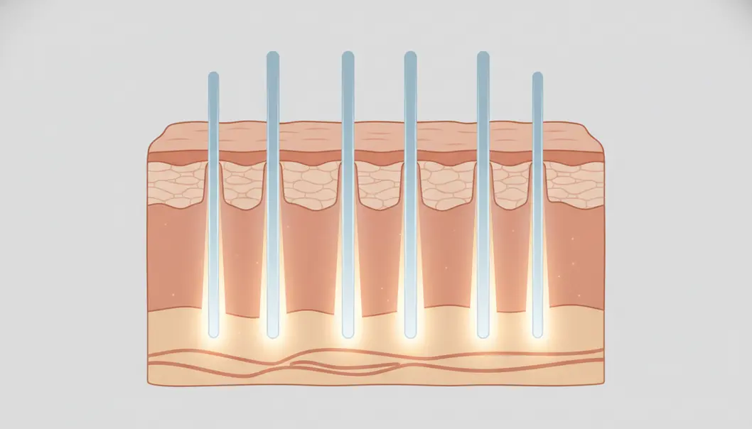 Linexel creates micro-thermal zones deep within the skin to trigger natural regeneration.