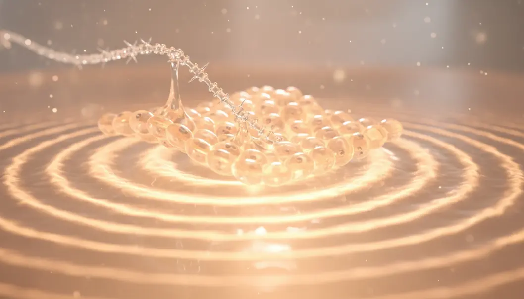 Cog threads feature microscopic barbs that grip and lift sagging tissues while promoting collagen growth.