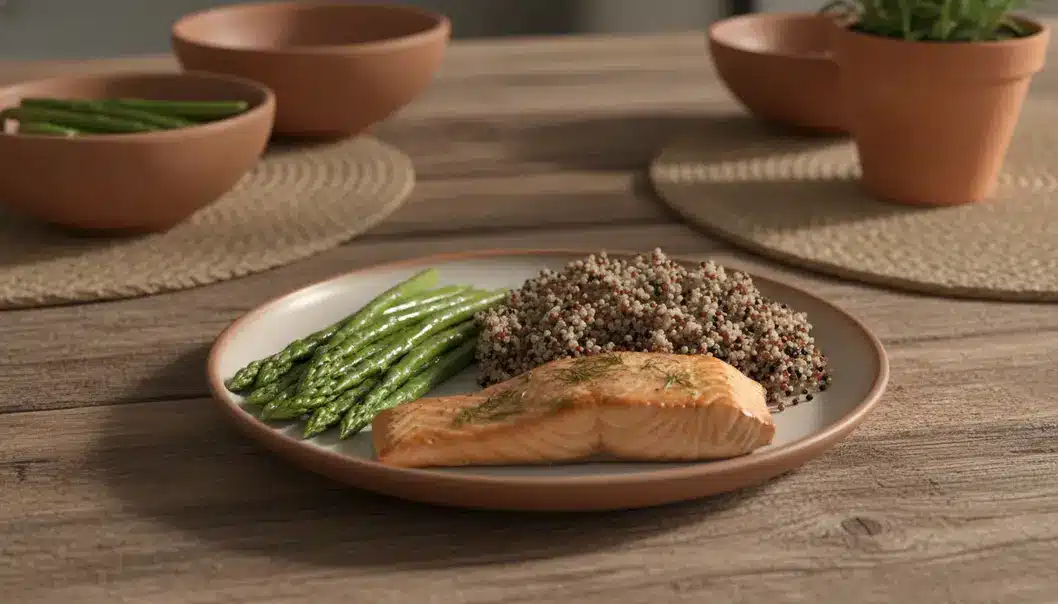 Proper nutrition, especially high-quality protein, is the foundation of a toned body.