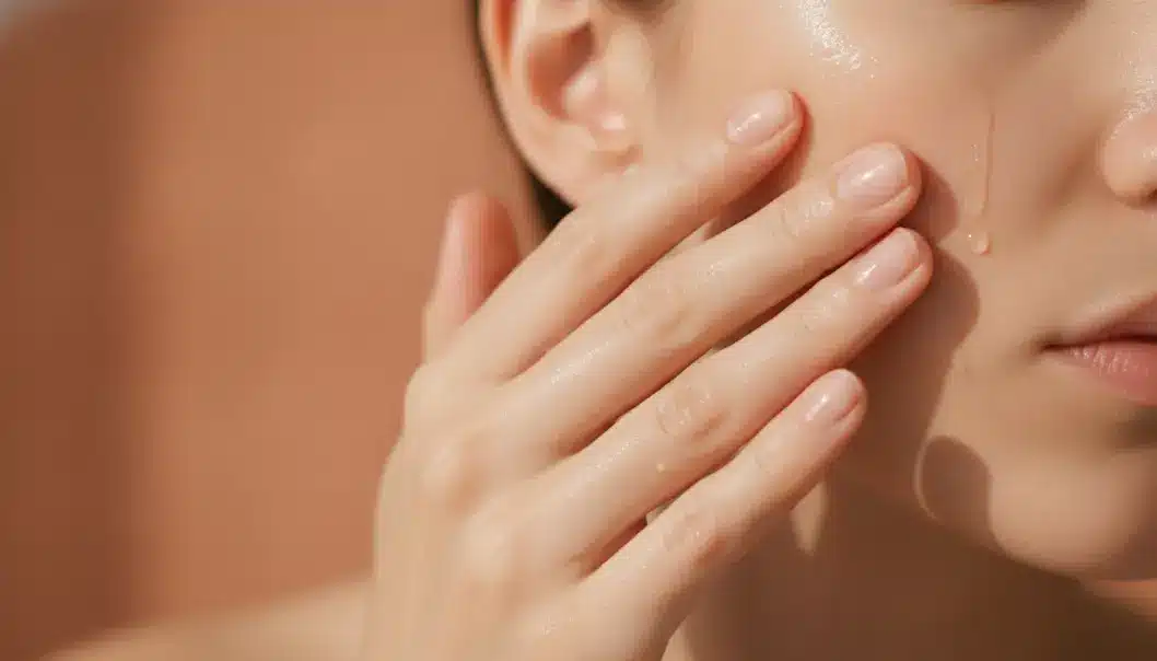 Applying serums and essences by gently patting them into the skin ensures maximum absorption.