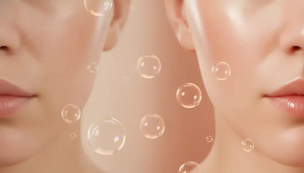 The oxygen peel brings life and hydration back into dull, tired skin.
