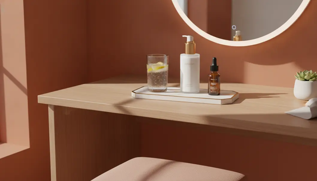 Building a routine with sun protection, hydration, and peptides is key to firm skin.