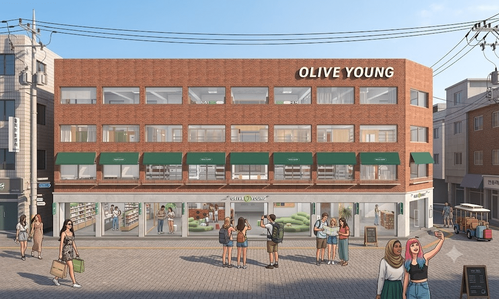 Olive Young Beauty Mansion Seongsu