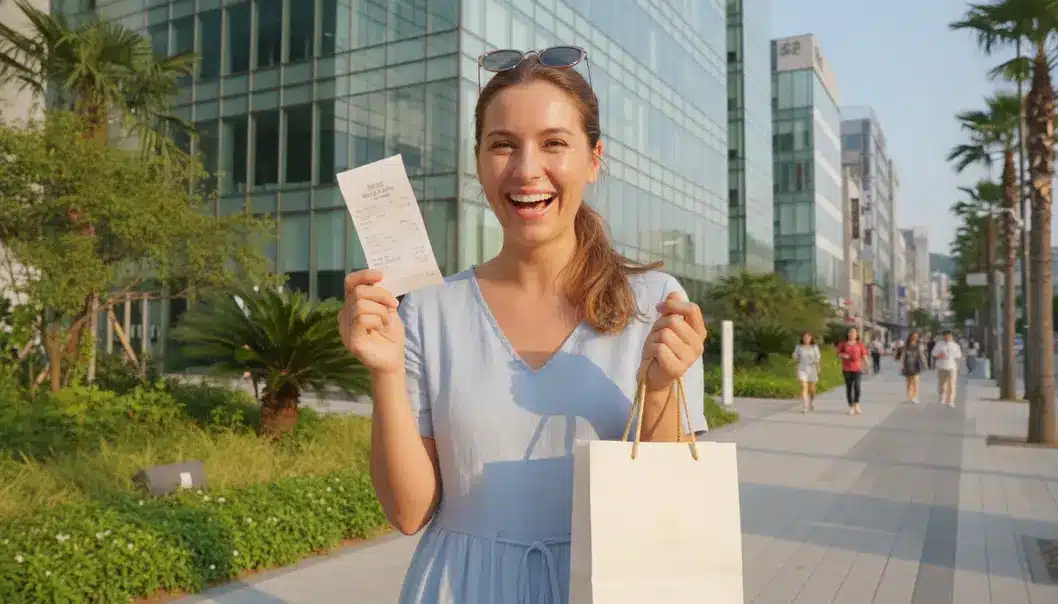 Don’t forget your passport to claim your cosmetic tax refund before you leave Korea!