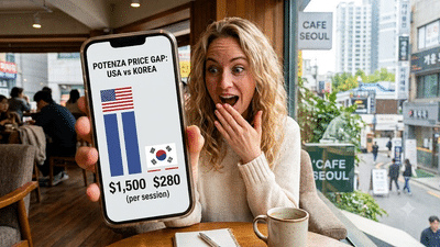 Why Potenza Costs $1,500 in the US vs. $100 in Korea