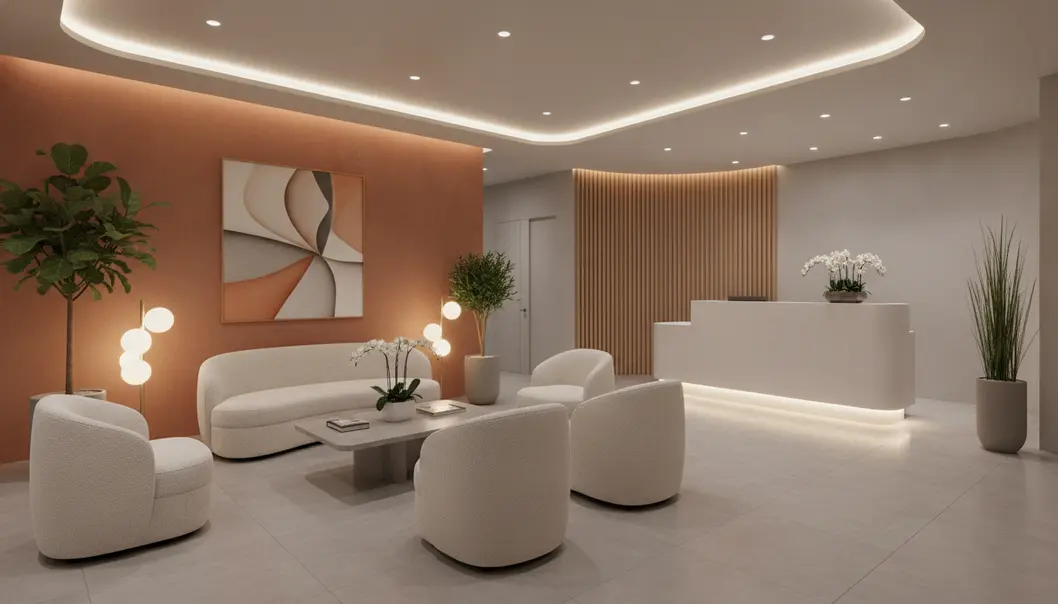 South Korean clinics often resemble luxury hotels, offering a highly comfortable environment.