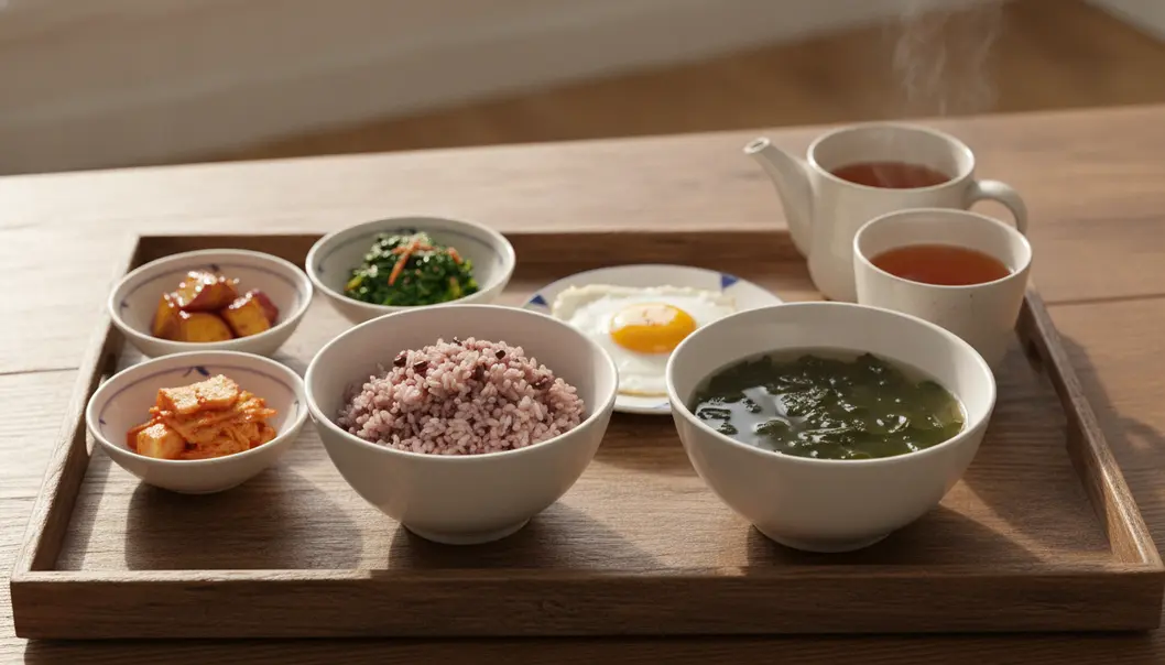 A balanced, savory breakfast provides lasting energy throughout your morning.