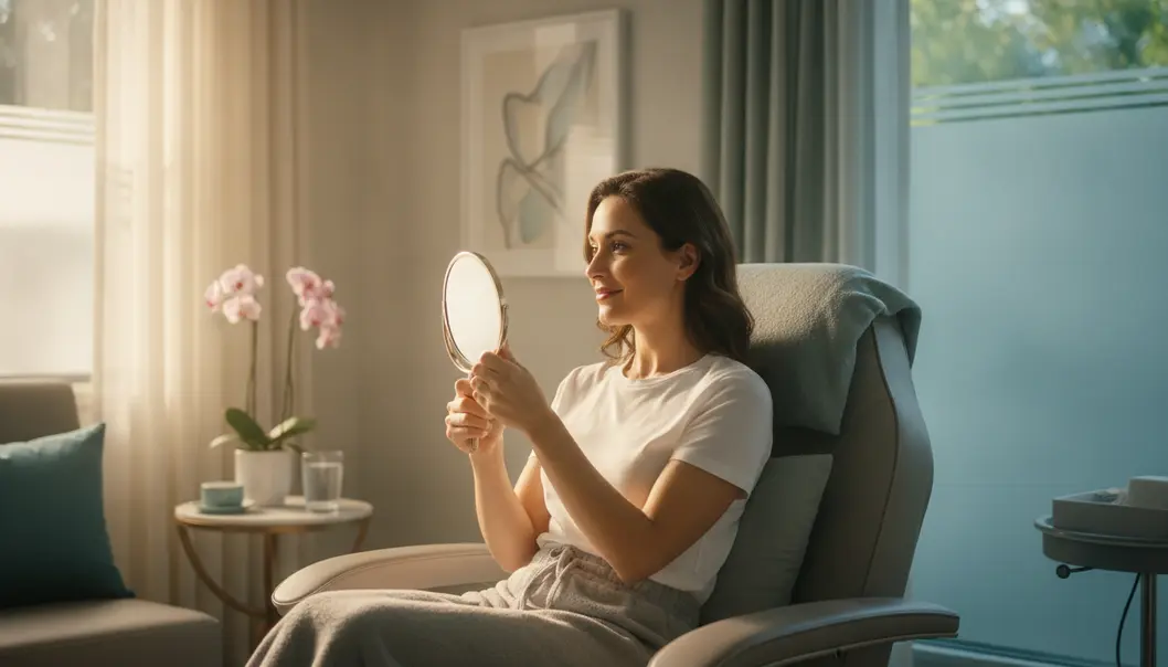 Patience during recovery is the key to seeing your beautifully contoured nose bridge.