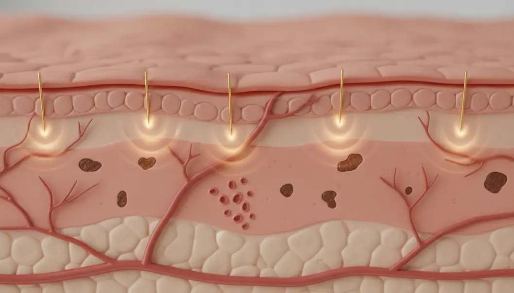 Sylfirm X utilizes dual-wave RF technology to target multiple skin layers safely and effectively.