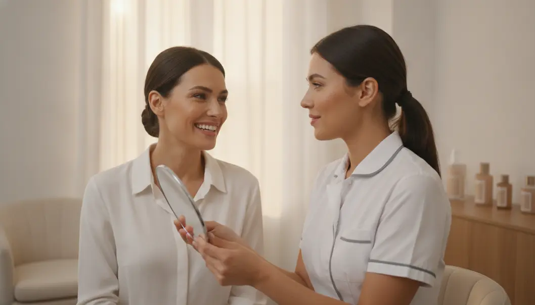 Gum Botox is a quick, 15-minute procedure that effectively relaxes the upper lip.