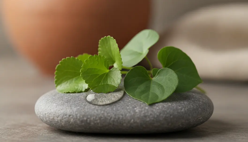 Natural K-beauty ingredients like Centella Asiatica are key to calming sensitive skin.