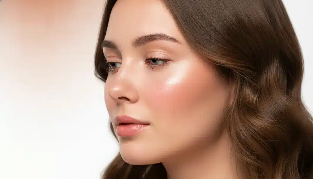 radiesse cheek filler volume comparative infographic of penetration depth, clinical efficacy duration and discomfort index