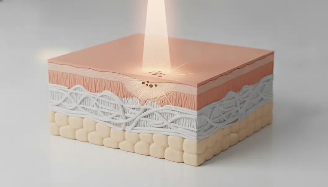 Understanding how non-ablative lasers target underlying skin issues.