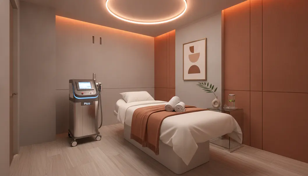 Seoul’s dermatology clinics offer cutting-edge laser treatments like Pico Toning for dark spots.