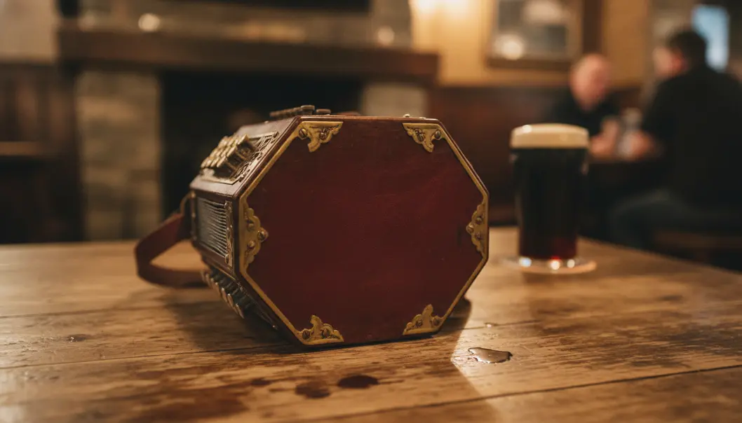 The concertina has a rich history deeply rooted in folk music traditions.