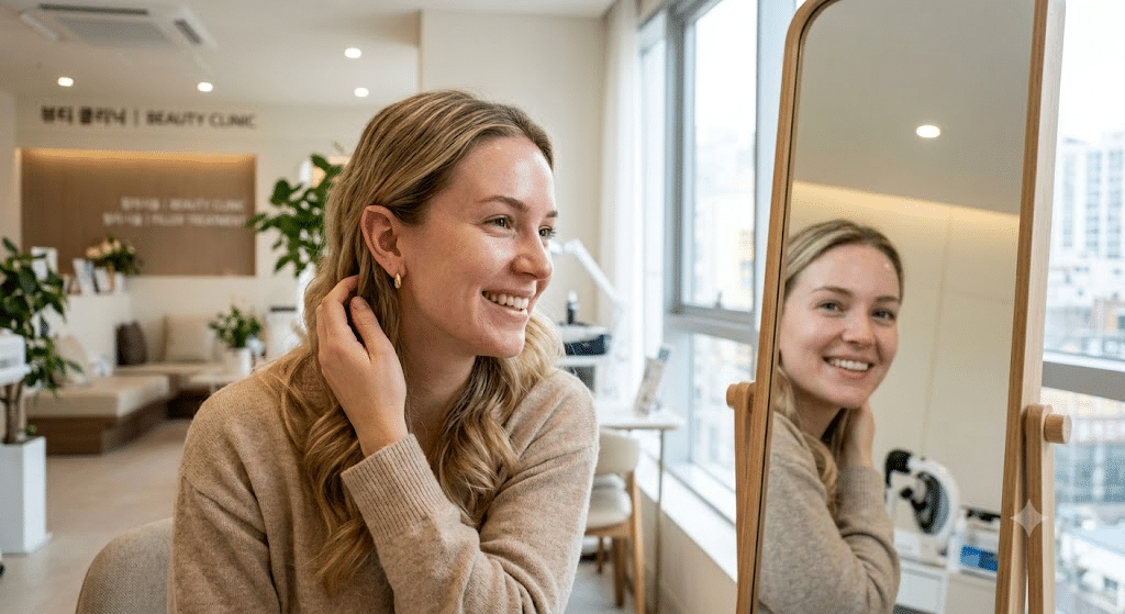 Ear Filler offers a non-surgical way to slim your face
