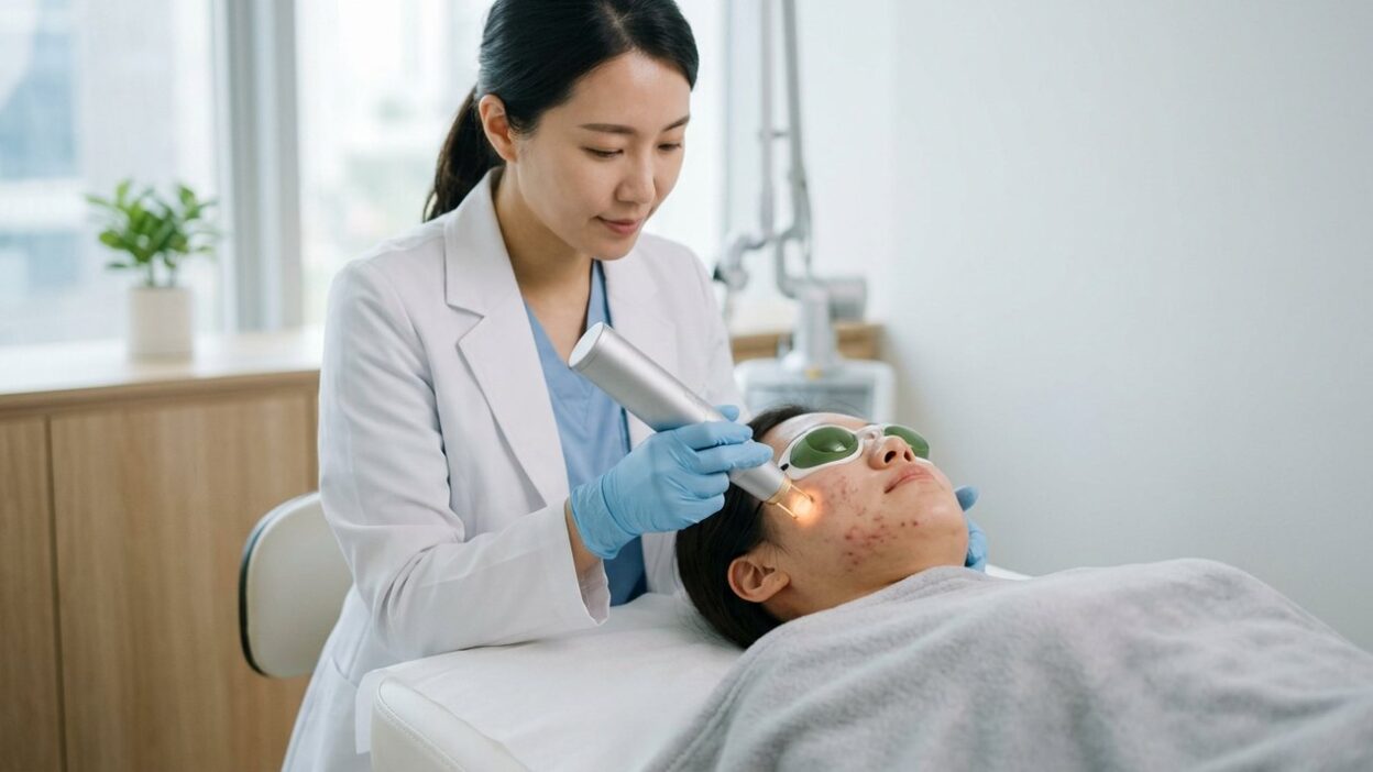 active acne treatment korea clinic — In-Clinic Treatments for Active Inflammatory Acne (photo)