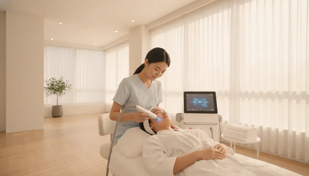 The Genesis laser is celebrated for being a relaxing, zero-downtime procedure.