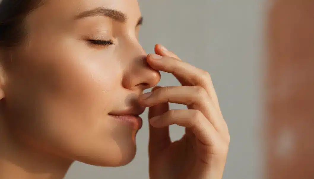 Alar reduction focuses on narrowing the soft tissue of the nostrils without touching the bone.
