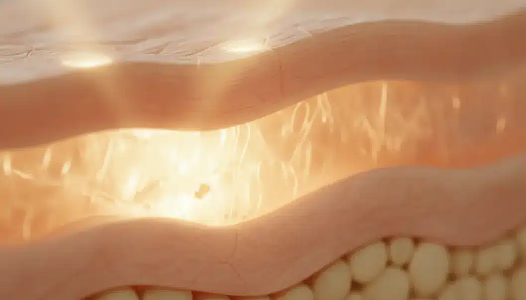 Secret Laser works by delivering RF energy deep into the skin’s dermis layer.