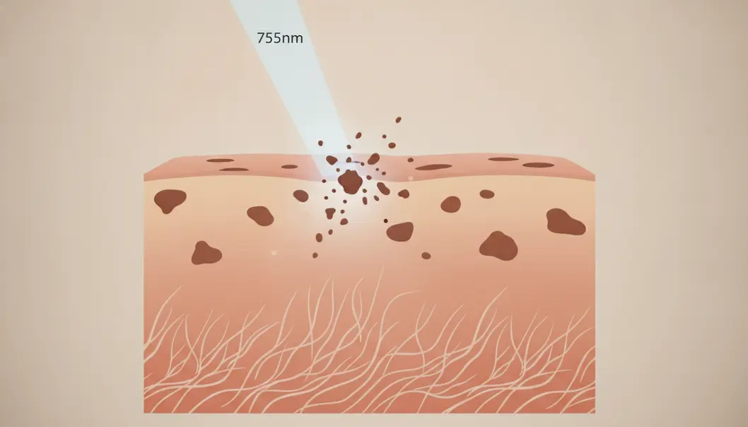 Understanding how different wavelengths target skin pigments is key to choosing the right treatment.