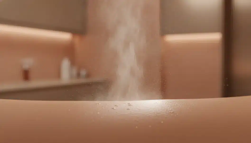 The innovative Lhala Jet uses a high-pressure mist to deliver nutrients deep into the skin.