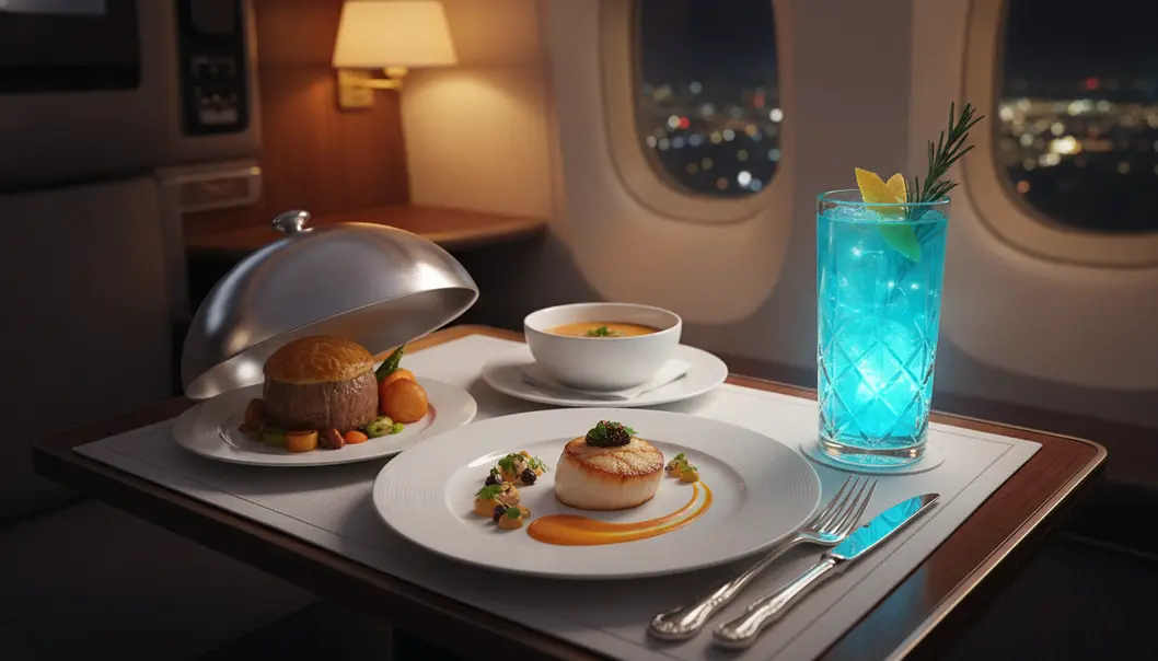 Experience Michelin-level dining and signature cocktails in the sky.