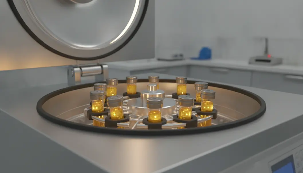 PRP treatments involve spinning your own blood in a centrifuge to isolate powerful growth factors.