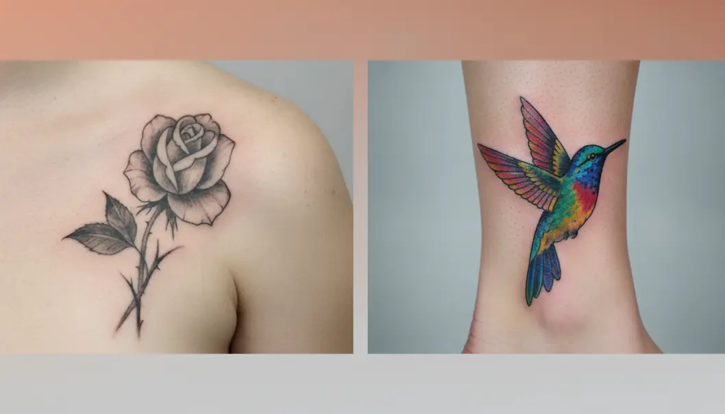 Ink color, age, and location play major roles in how fast a tattoo fades.