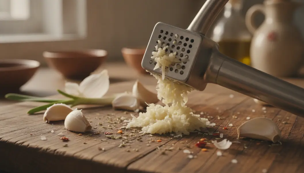 Crushing garlic activates allicin, its most powerful healing compound.
