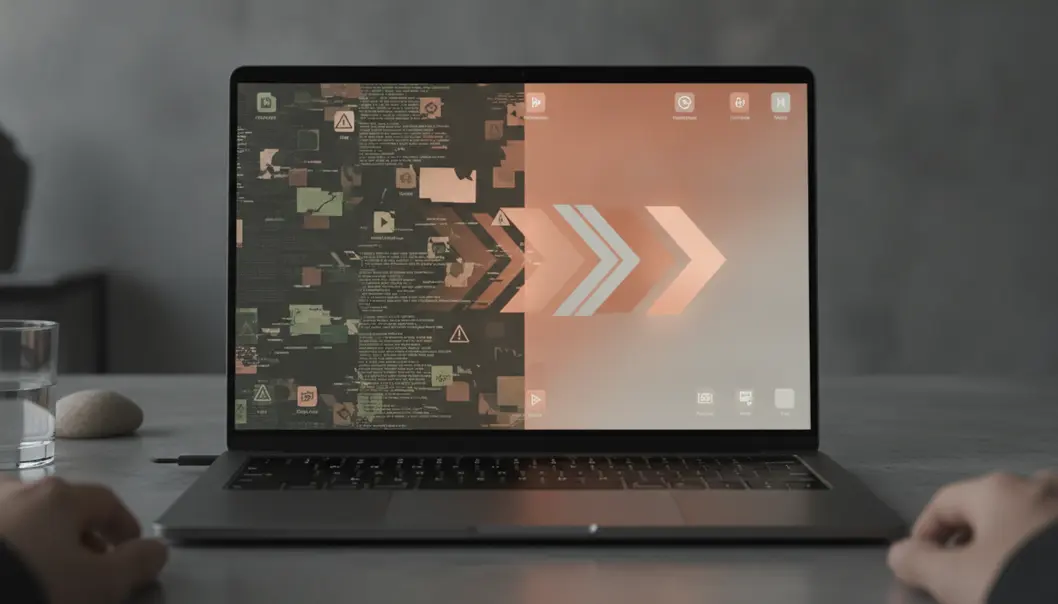 Apocleaner transforms digital clutter into an organized system.