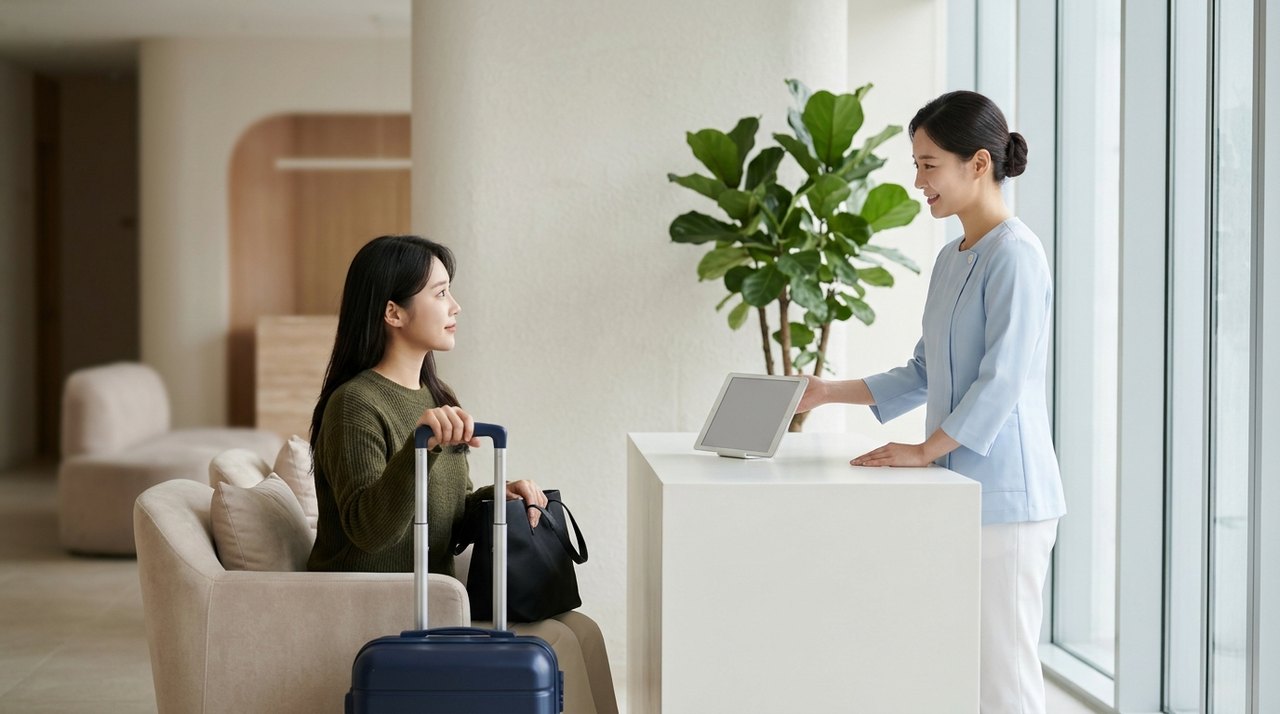 incheon airport to gangnam clinic transport consultation with a board-certified Korean dermatologist using skin diagnostic imaging